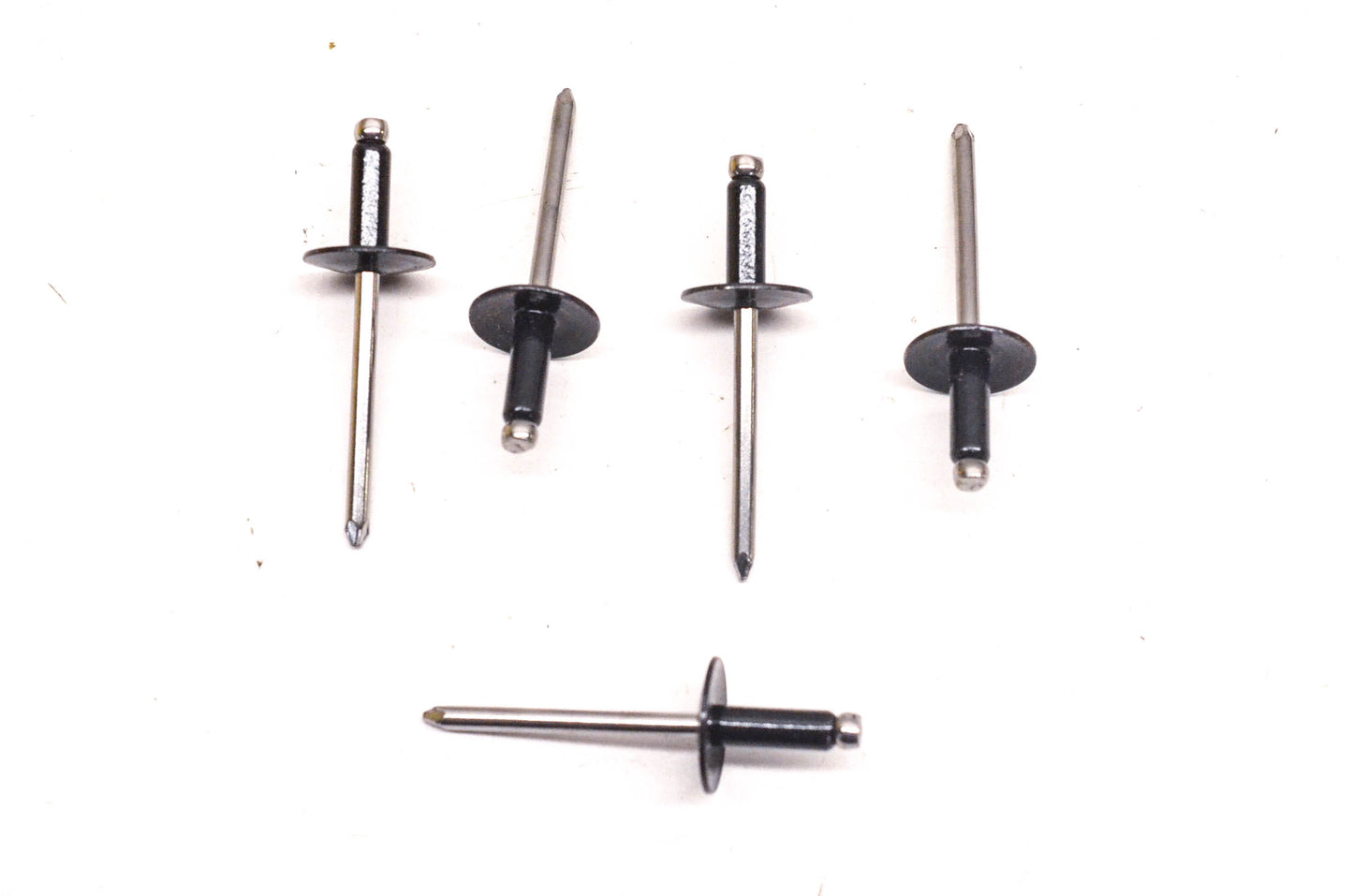 New OEM Arctic Cat 8061-708 SS66 Black Blind Rivets Qty 5 NOS