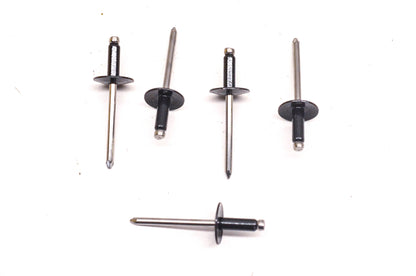 New OEM Arctic Cat 8061-708 SS66 Black Blind Rivets Qty 5 NOS