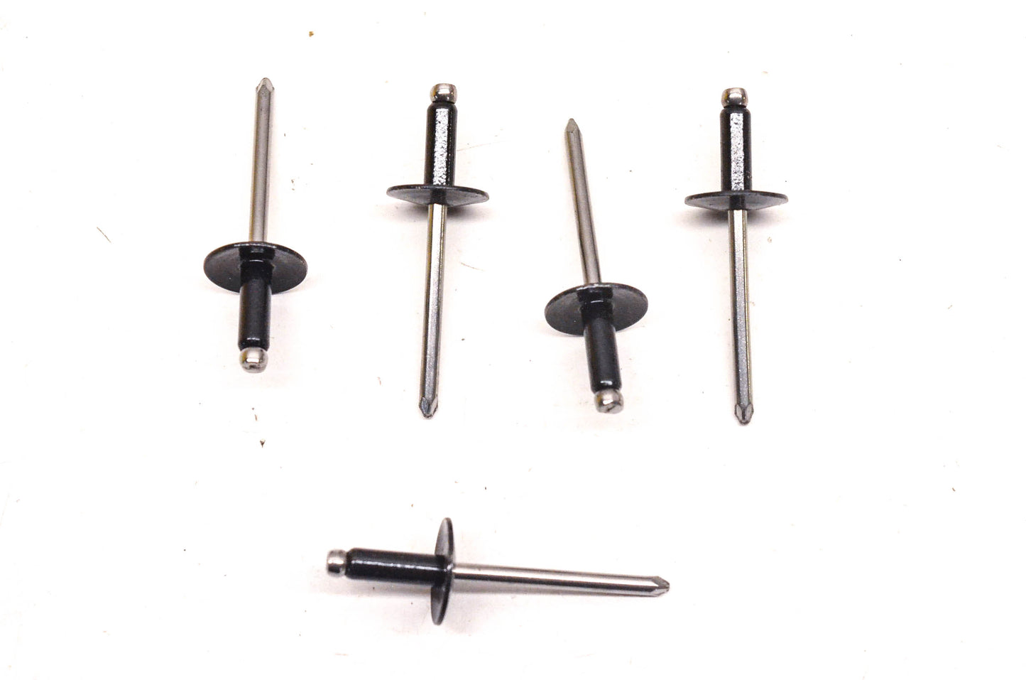 New OEM Arctic Cat 8061-708 SS66 Black Blind Rivets Qty 5 NOS