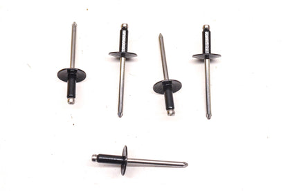New OEM Arctic Cat 8061-708 SS66 Black Blind Rivets Qty 5 NOS