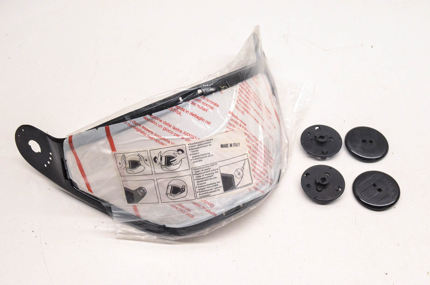 Bieffe BF-115DBL-5 Double Lens Clear Shield Kit NOS