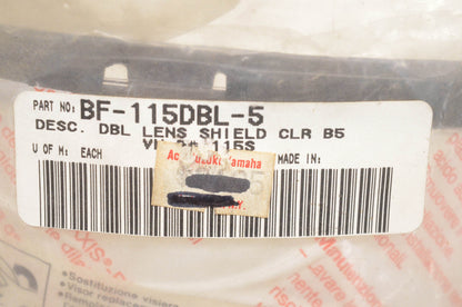 Bieffe BF-115DBL-5 Double Lens Clear Shield Kit NOS