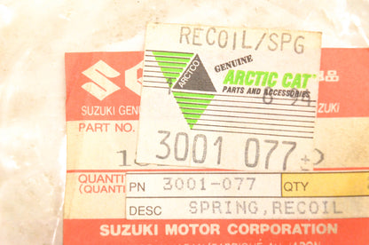 New OEM Arctic Cat 3001-077 Recoil Spring NOS