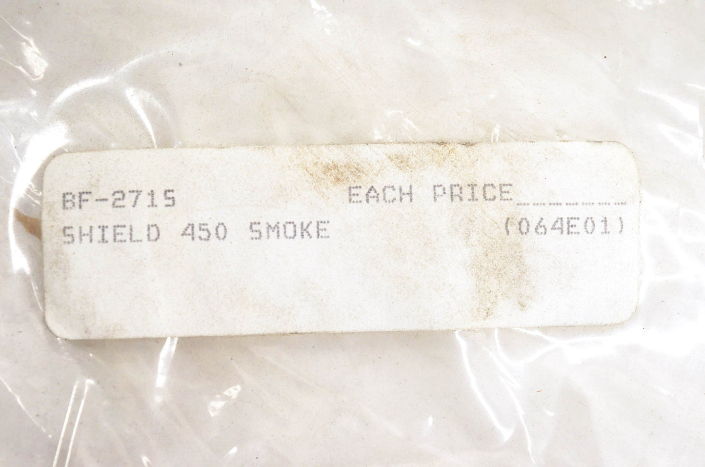 Bieffe BF-2715 Smoke Helmet Shield NOS