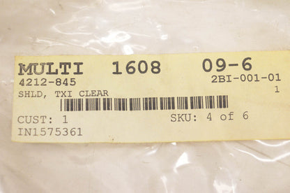 New OEM Arctic Cat 4212-845 TXI Clear Shield NOS