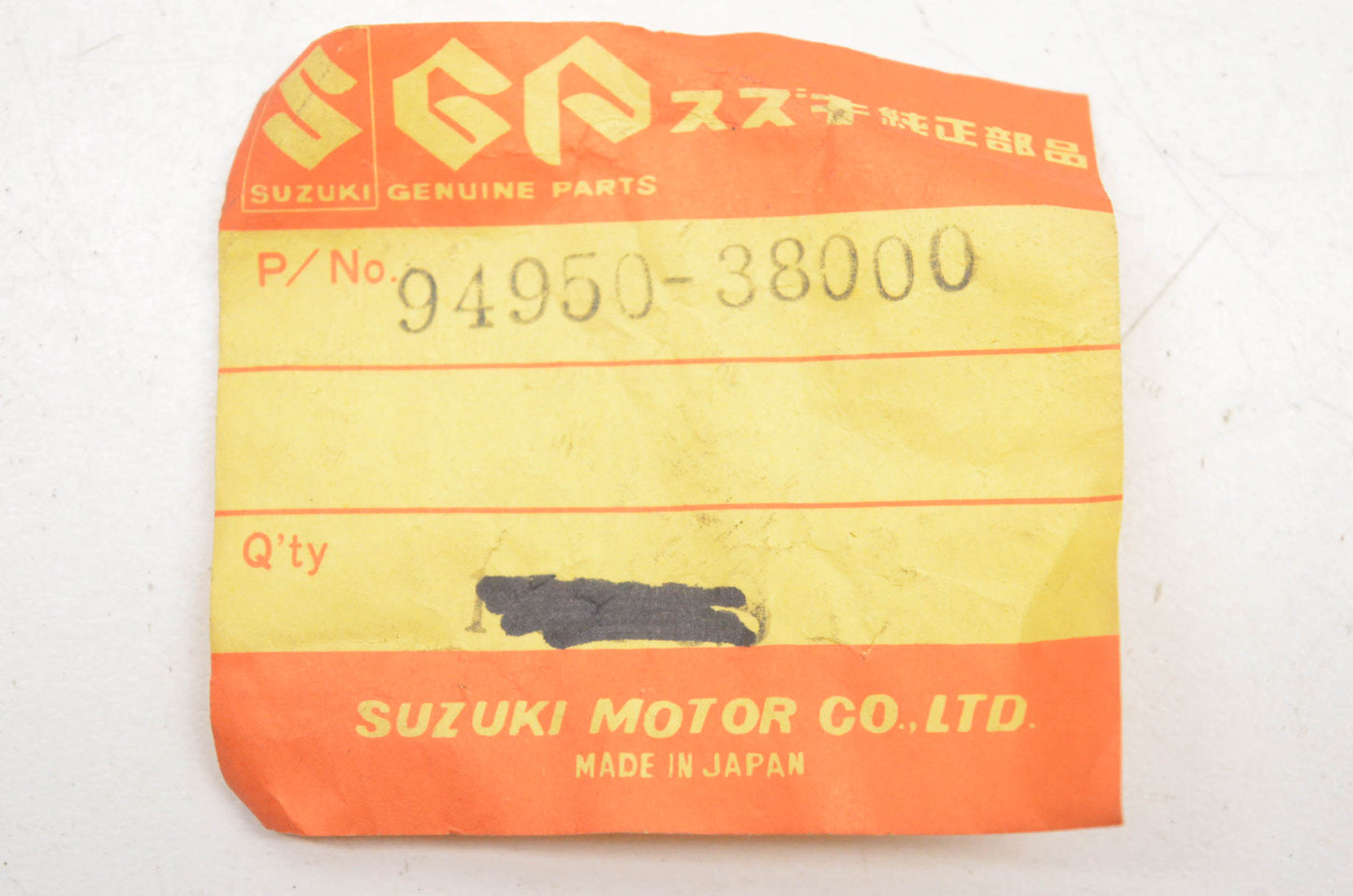 New OEM Suzuki 94950-38000 Nut NOS