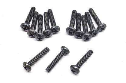 New OEM Arctic Cat 8009-614 Black Machine Screws Qty 13 NOS