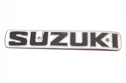New OEM Suzuki 68111-18600 Fuel Tank Emblem NOS