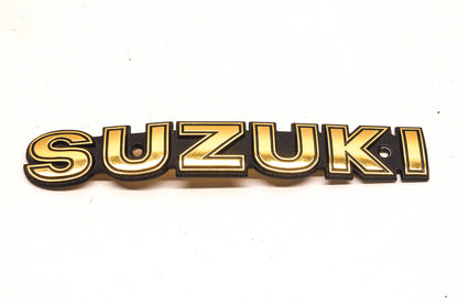 New OEM Suzuki 68111-37300 Fuel Tank Emblem NOS