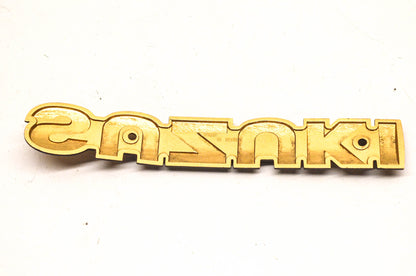 New OEM Suzuki 68111-37300 Fuel Tank Emblem NOS