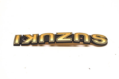 New OEM Suzuki 68111-37300 Fuel Tank Emblem NOS