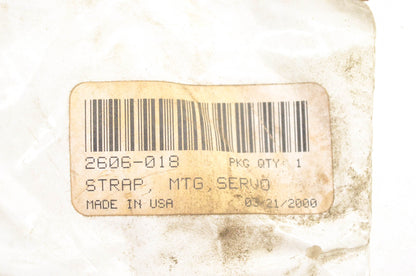 New OEM Arctic Cat 2606-018 MTG Servo Strap NOS