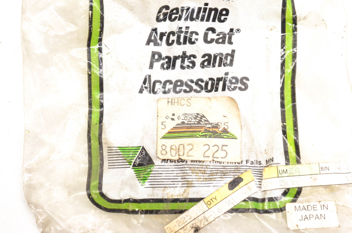 New OEM Arctic Cat 8002-225 Hex Head Screw Cap 3/8 - 16 X1.50 NOS