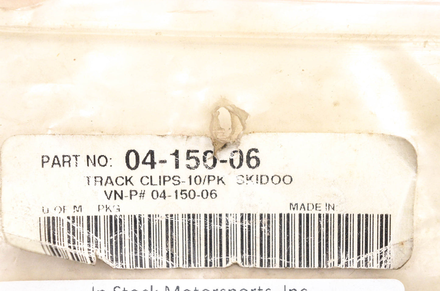 Kimpex 04-150-06 Track Clips Qty 10 NOS