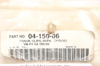 Kimpex 04-150-06 Track Clips Qty 10 NOS