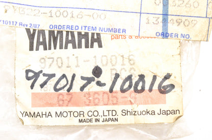 New OEM Yamaha 97017-10016-00 Hex Bolt NOS