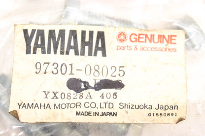 New OEM Yamaha 97301-08025-00 Silver Hex Bolt NOS