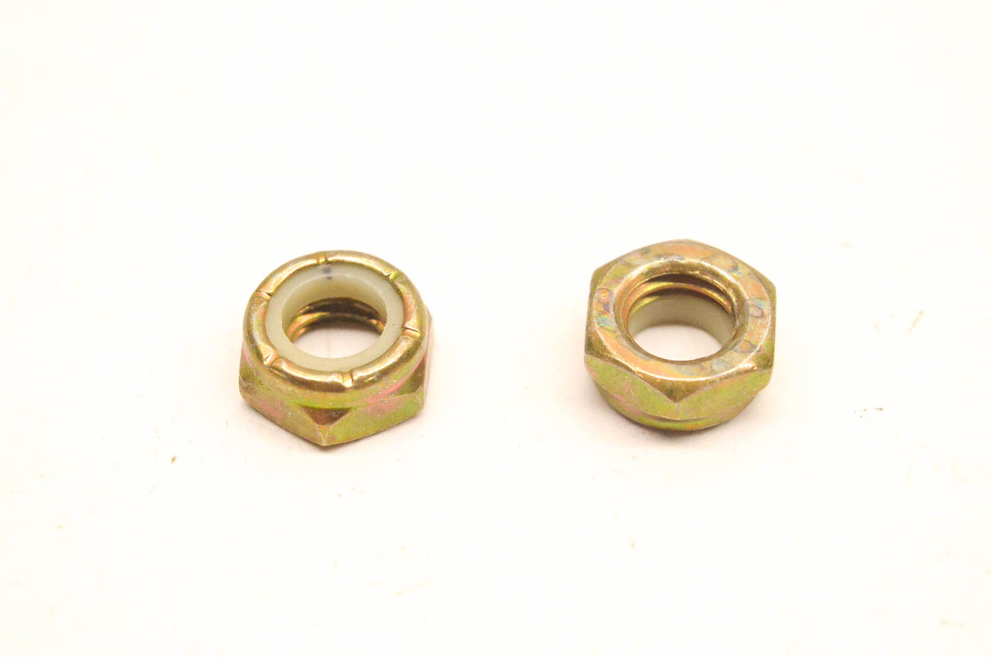 New OEM Arctic Cat 8041-486 Nylon Hex Nuts Qty 2 NOS