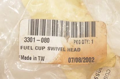 New OEM Arctic Cat 3301-080 Fuel Cup Swivelhead NOS