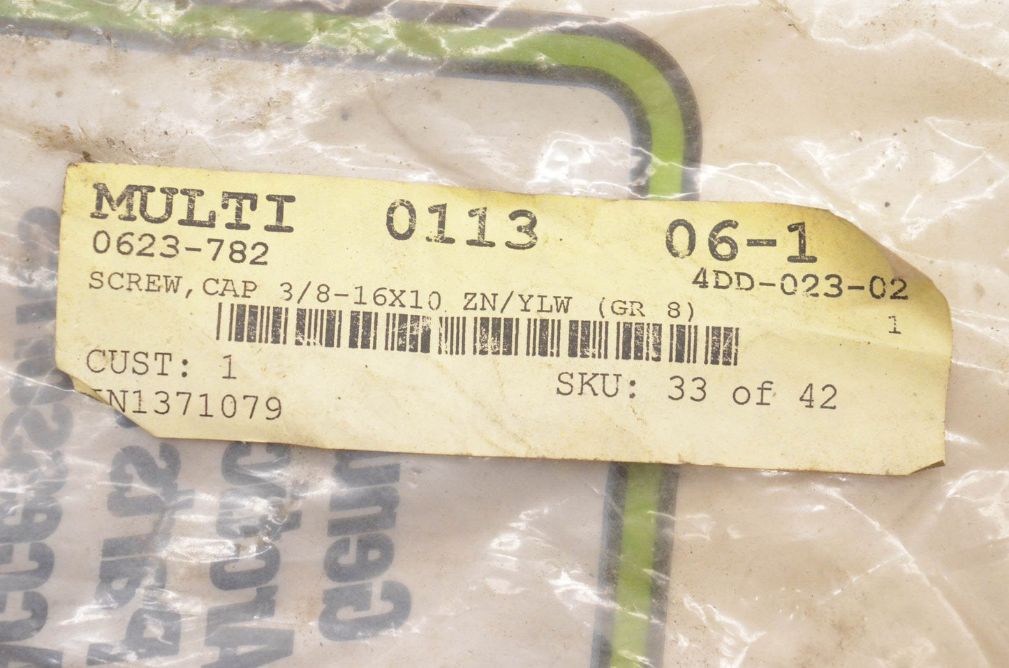 New OEM Arctic Cat 0623-782 Hex Head Cap Screw NOS