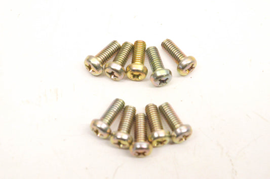 New OEM Kawasaki 318801-8141-00, 3000-187 Screws Qty 10 NOS