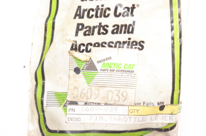 New OEM Arctic Cat 0609-039 Throttle Lever Pins Qty 2 NOS