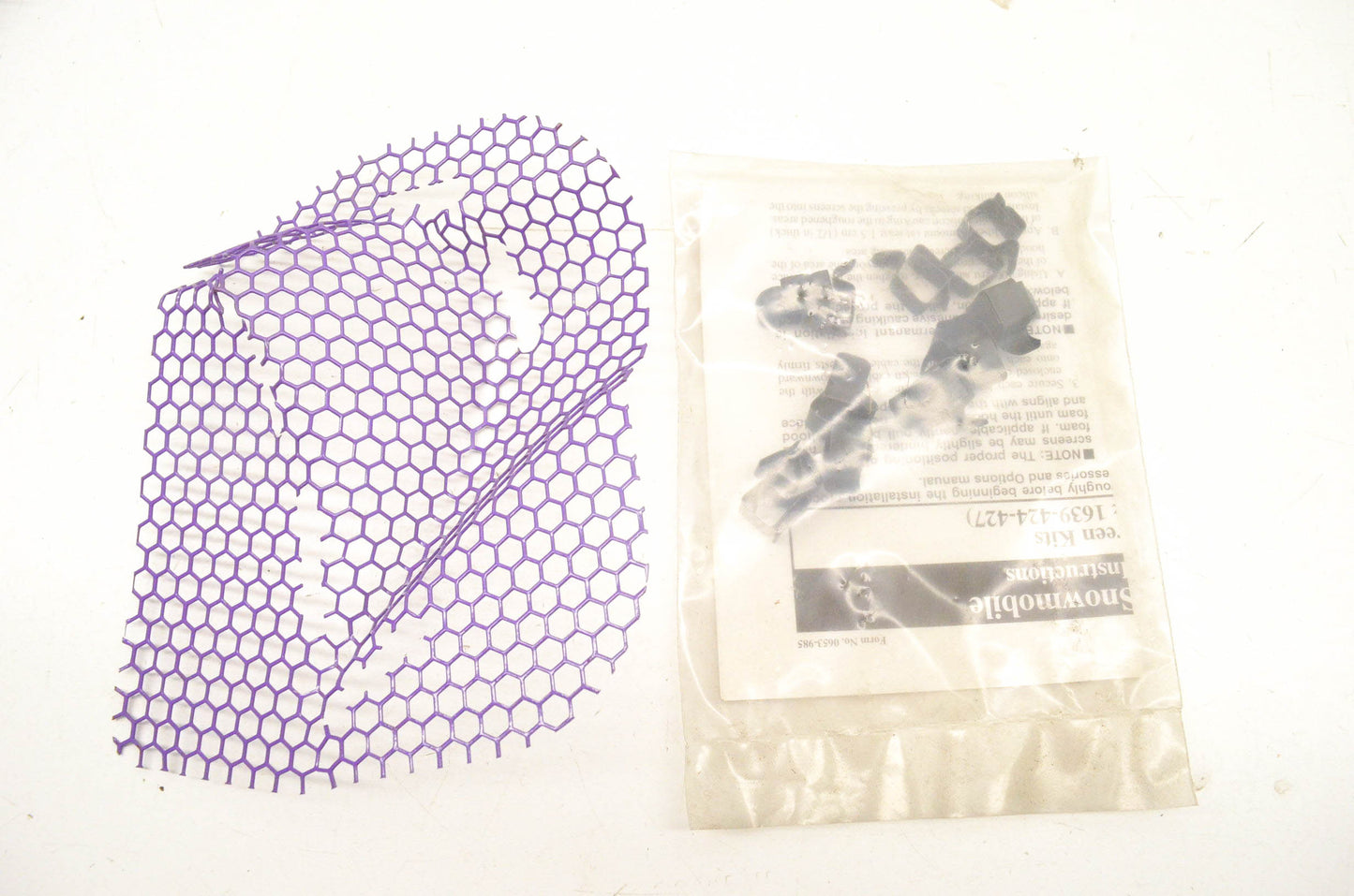 New OEM Arctic Cat 1639-426 Purple Hood Screen Kit NOS