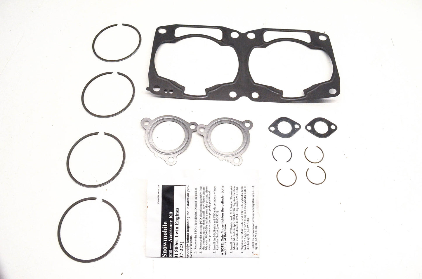 New OEM Arctic Cat 0637-223 Piston Update Kit NOS