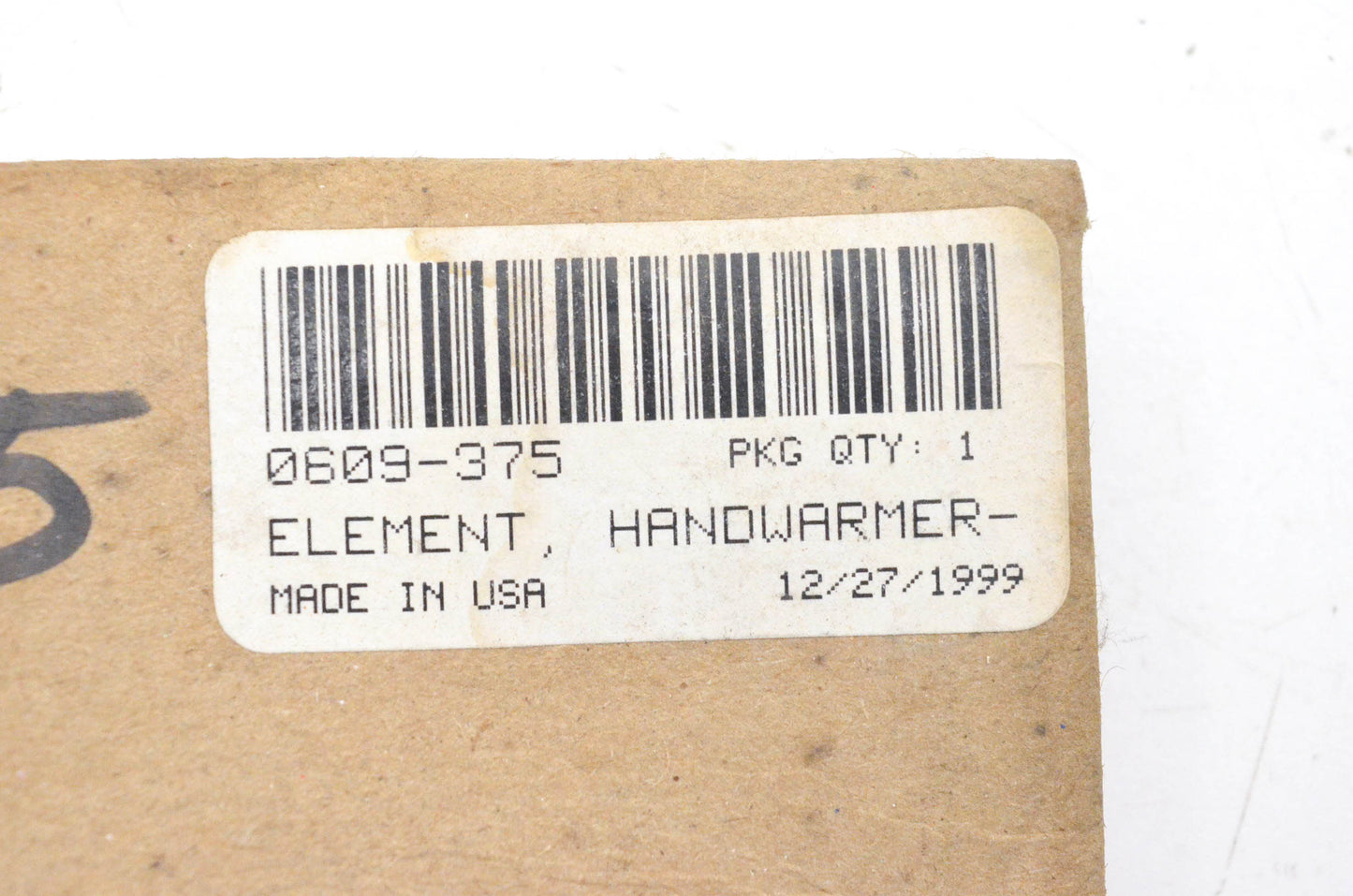 New OEM Arctic Cat 0609-375 Hand Warmer Element NOS