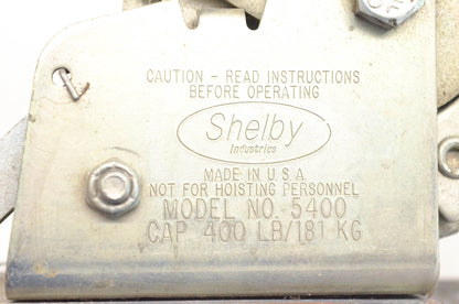 Shelby 5400 Ratchet Winch Assembly