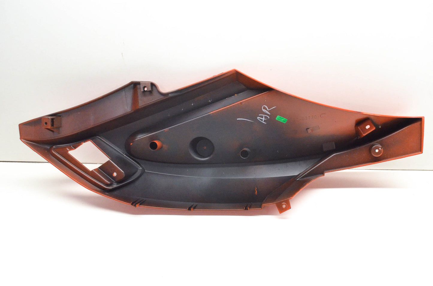 New OEM Yamaha F2C-U377C-02-P7 Orange Side Cover #2 NOS