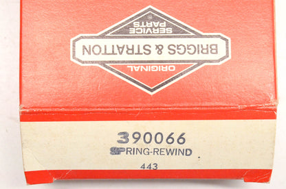 New OEM Briggs & Stratton 390066 Recoil Spring NOS
