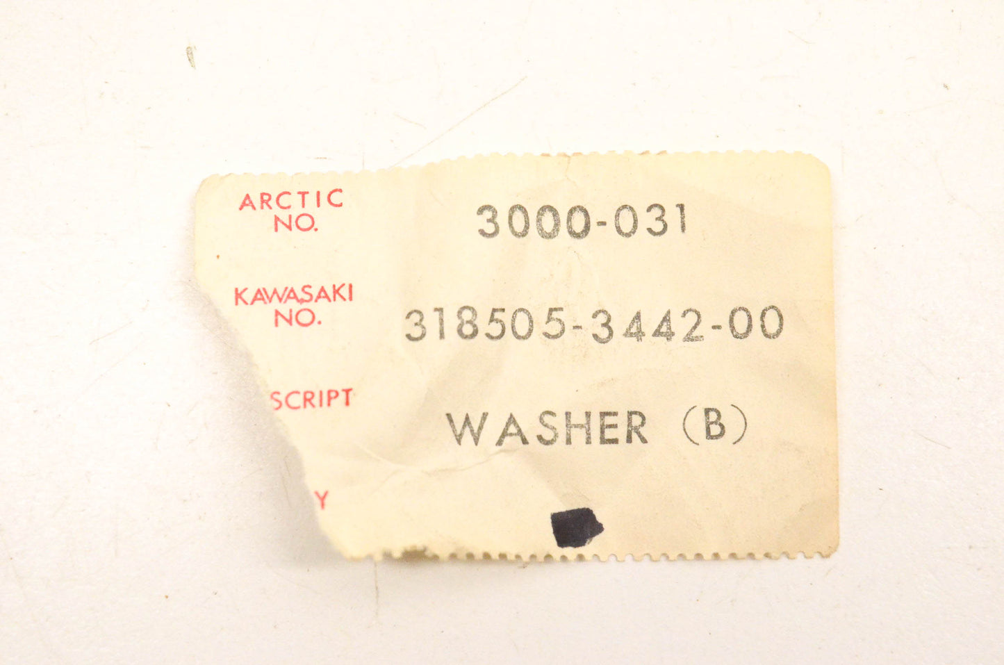 New OEM Arctic Cat 3000-031 Washer NOS