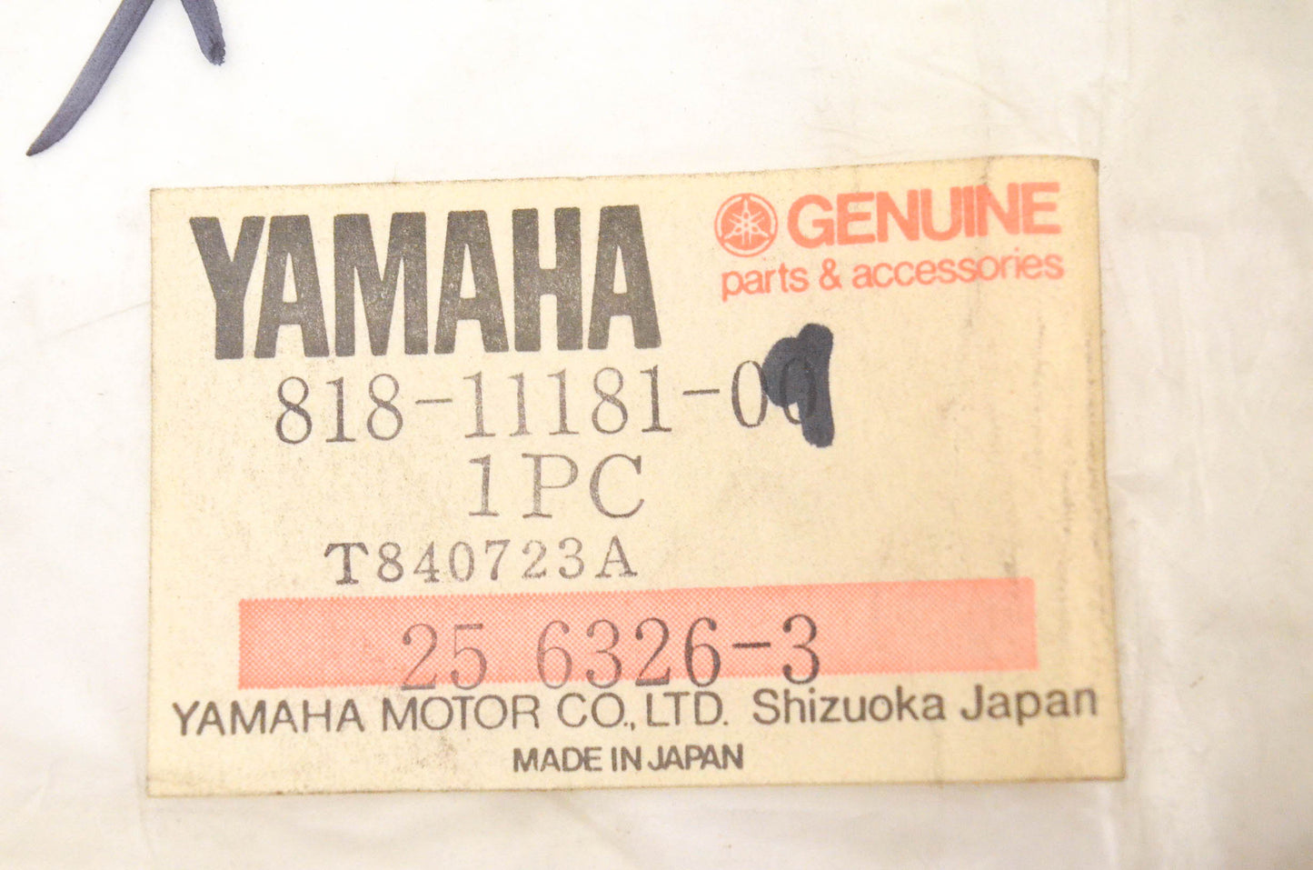 New OEM Yamaha 818-11181-00-00 Cylinder Head Gasket NOS