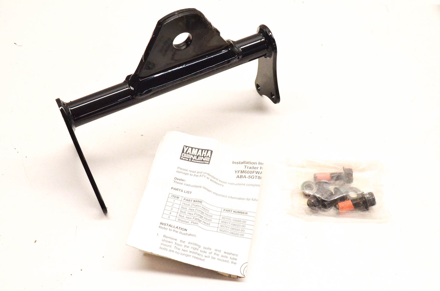 New OEM Yamaha ABA-5GT86-00-00 Hitch Kit NOS