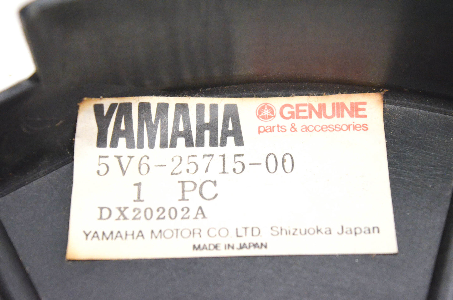 New OEM Yamaha 5V6-25715-00-00 Inner Rear Brake Cover NOS