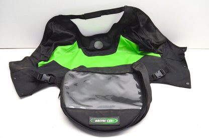 New OEM Arctic Cat 1639-393 Green Trim Tank Bag With Pockets NOS