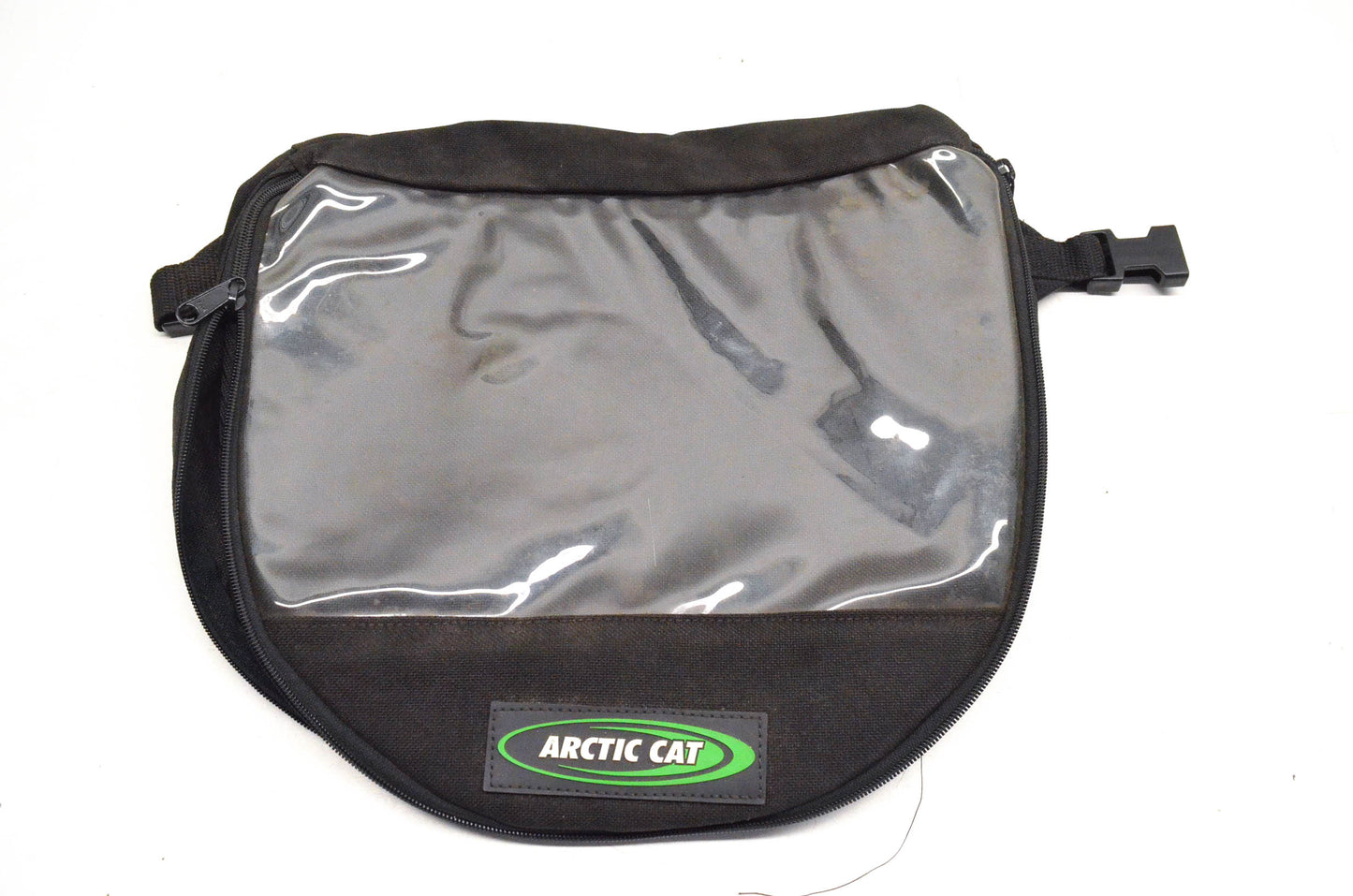 New OEM Arctic Cat 1639-708 Black Weave Vinyl Tank Bag With Pockets Kit NOS