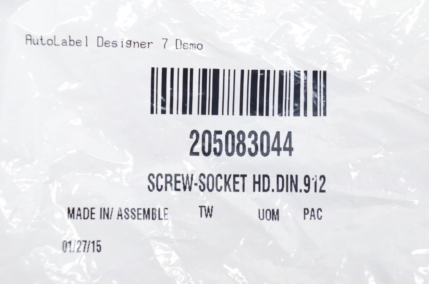 Aftermarket 205083044 Socket Screw M8x30 NOS