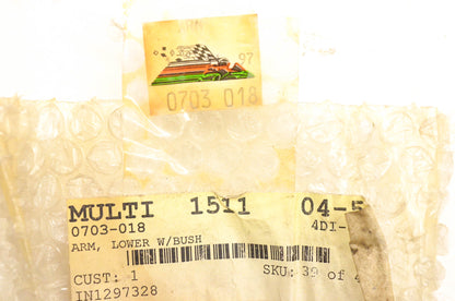 New OEM Arctic Cat 0703-018 Lower A Arm With Bushing NOS