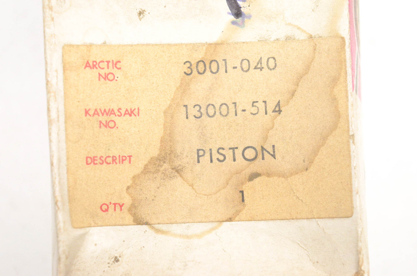 New OEM Arctic Cat 3001-040 Piston NOS