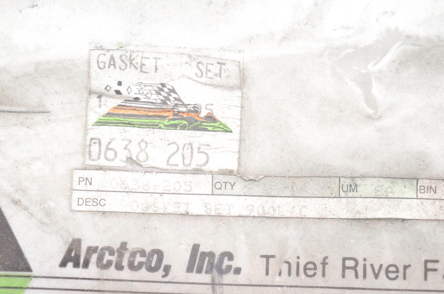 New OEM Arctic Cat 0638-205 Gasket Kit Incomplete NOS