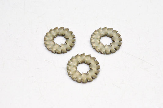 Aftermarket 250200041 Serrated Lock Washers Qty 3 NOS