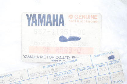 New OEM Yamaha 857-11351-00-00 Gasket NOS