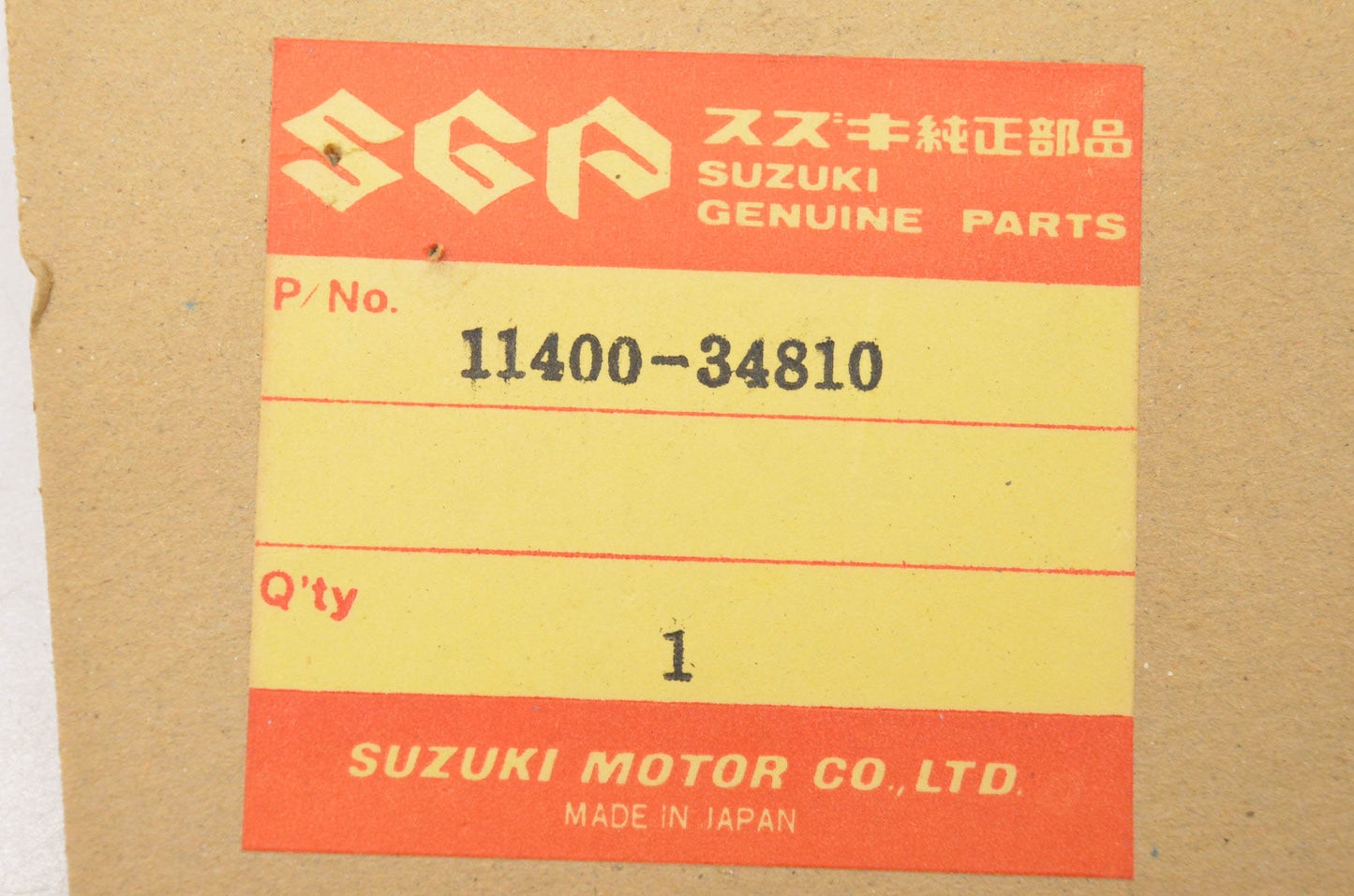 New OEM Suzuki 11400-34810 Gasket Kit NOS
