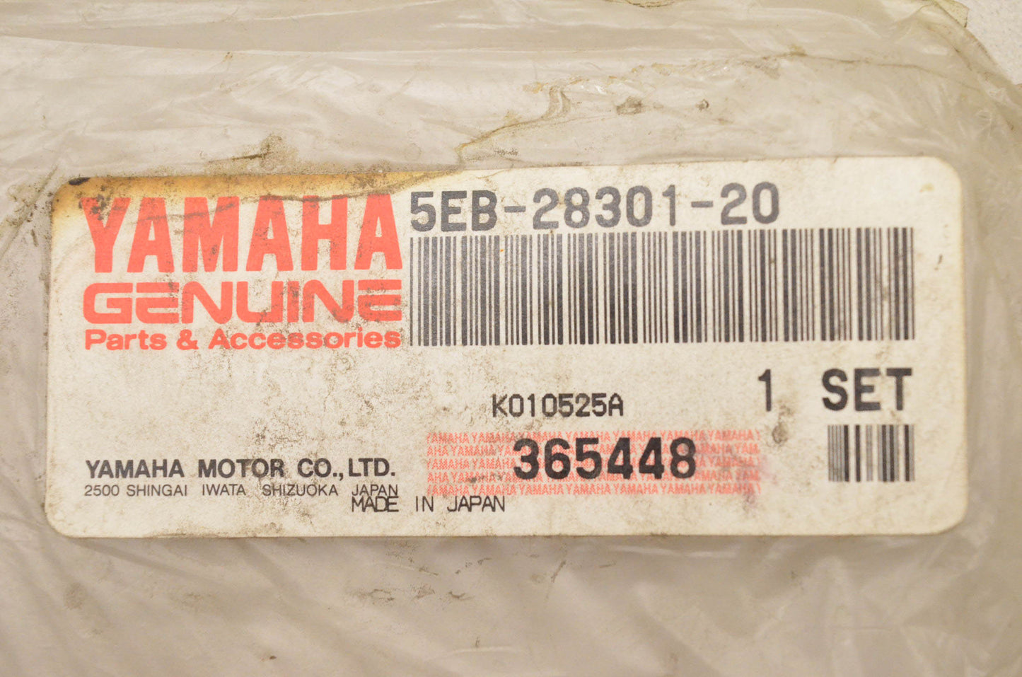 New OEM Yamaha 5EB-28301-20-00 Cowling Decal Kit NOS