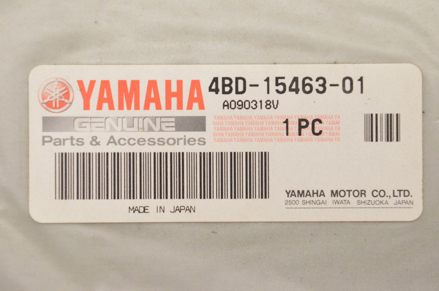 New OEM Yamaha 4BD-15463-01-00 Crankcase Cover Gasket NOS