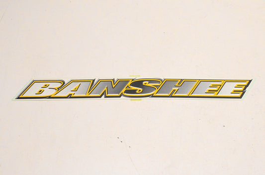 New OEM Yamaha 5FK-2163G-00-00 Banshee Emblem Decal NOS