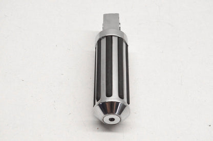 New OEM Yamaha Chrome Replacement Footpeg With Rubber Insert NOS