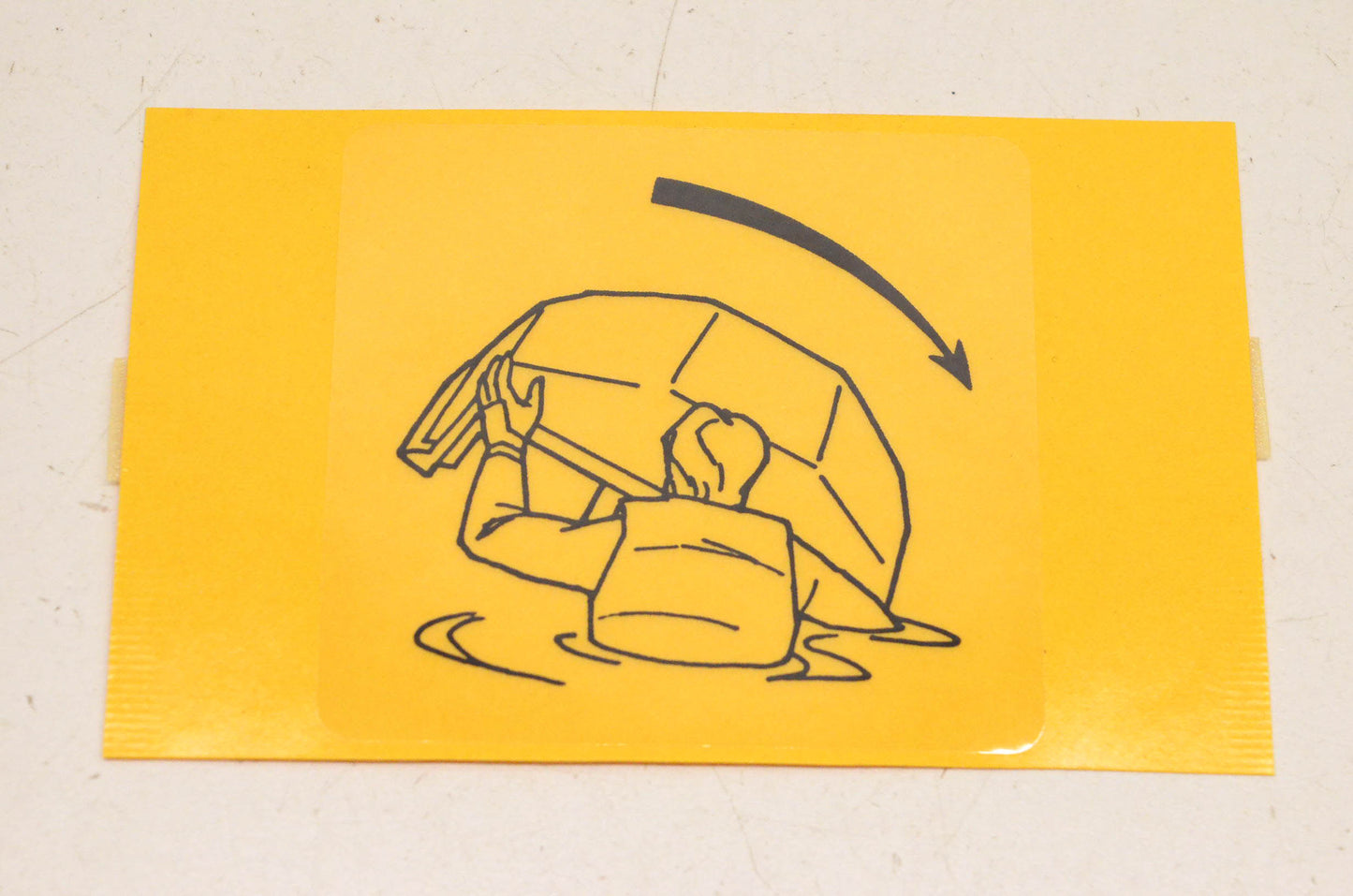 New OEM Yamaha EU0-64188-00-00 Righting Label NOS